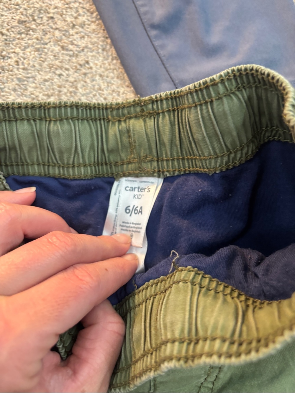 Lot of boy’s 6/7 drawstring pants pull on boy joggers - Picture 2 of 7